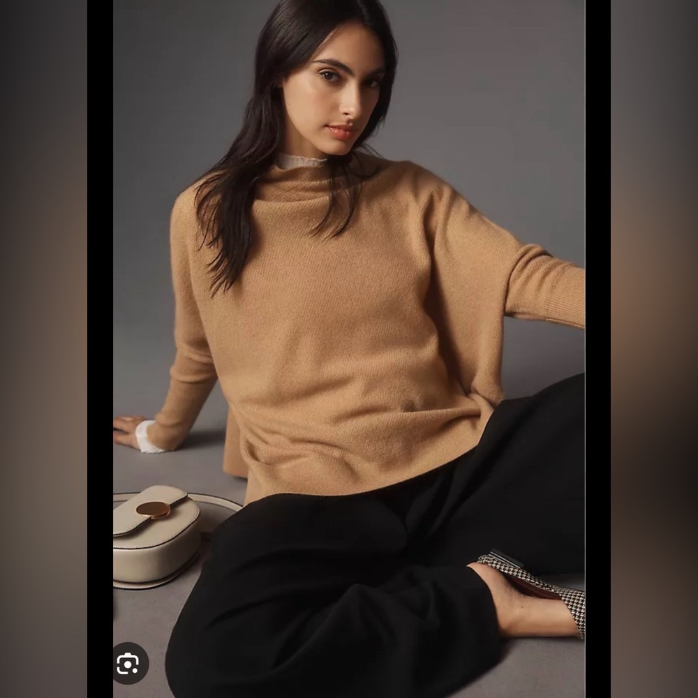 NWT The Shea Oversized Boxy Cashmere Sweater by Maeve